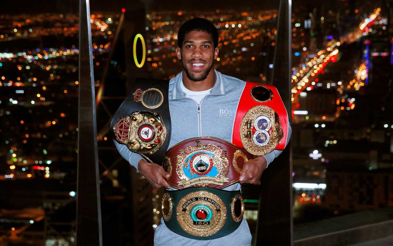 After the Brit rival loses his belt, Anthony Joshua could be ordered to fight Daniel Dubois in WBA World Title bout