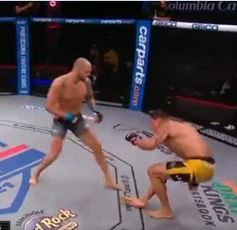 Cezar Ferreira, MMA's star, was defeated in 13 seconds during Marthin Hamlet's bout. He was then accused of 'diving by his opponent'.