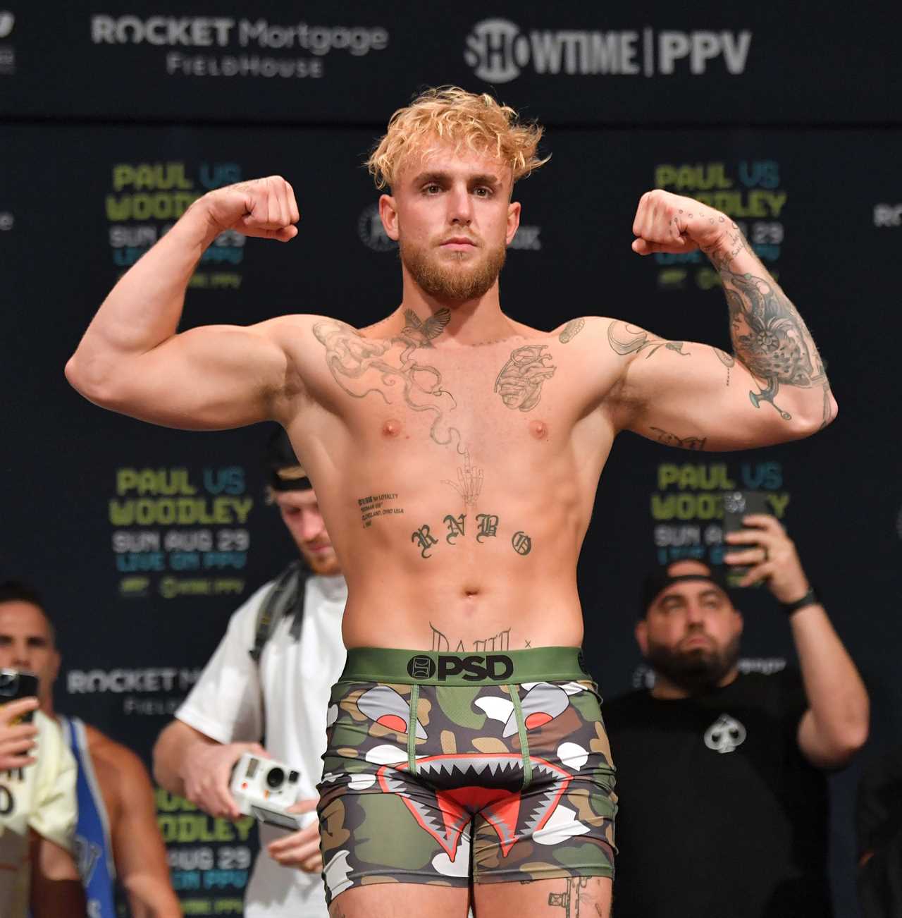 UFC chief Dana White hilariously trolling Jake Paul following loudmouth YouTuber's threat of 'knocking him the f***'