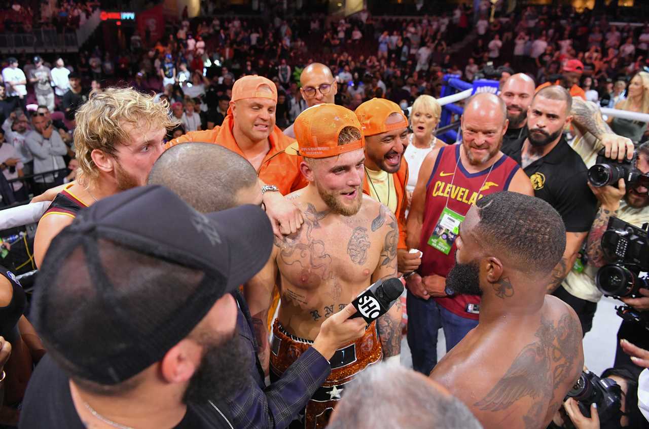 Jake Paul accepts Tyron Woodley rematch if ex-UFC star gets the 'I Love JP' tattoo following split-decision win
