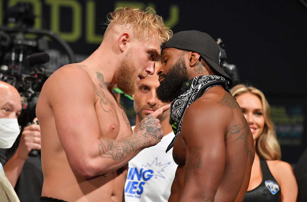 UFC star Michael Chandler will face Jake Paul if Tyron Woodley loses to Jake Paul in a boxing match.