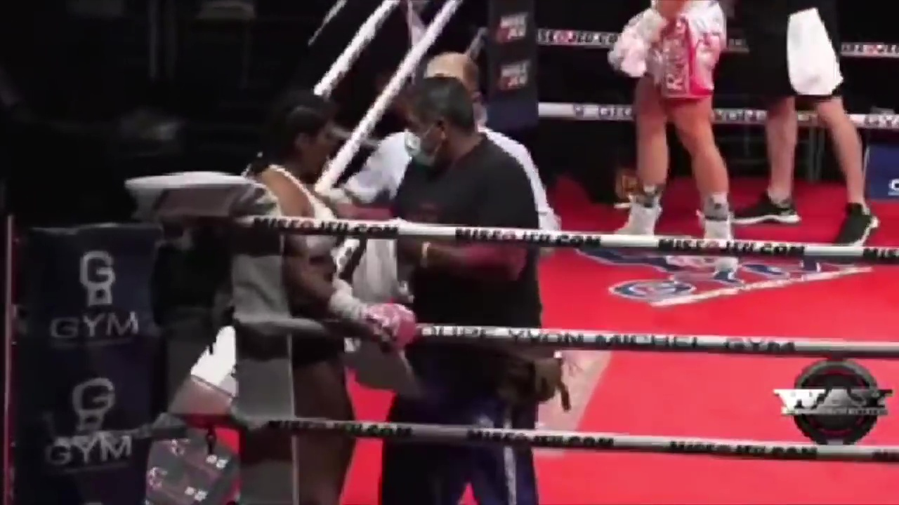 Boxer, 18 years old, is in critical condition after being struck cold and taken to the hospital on a stretcher in a'very rare' accident