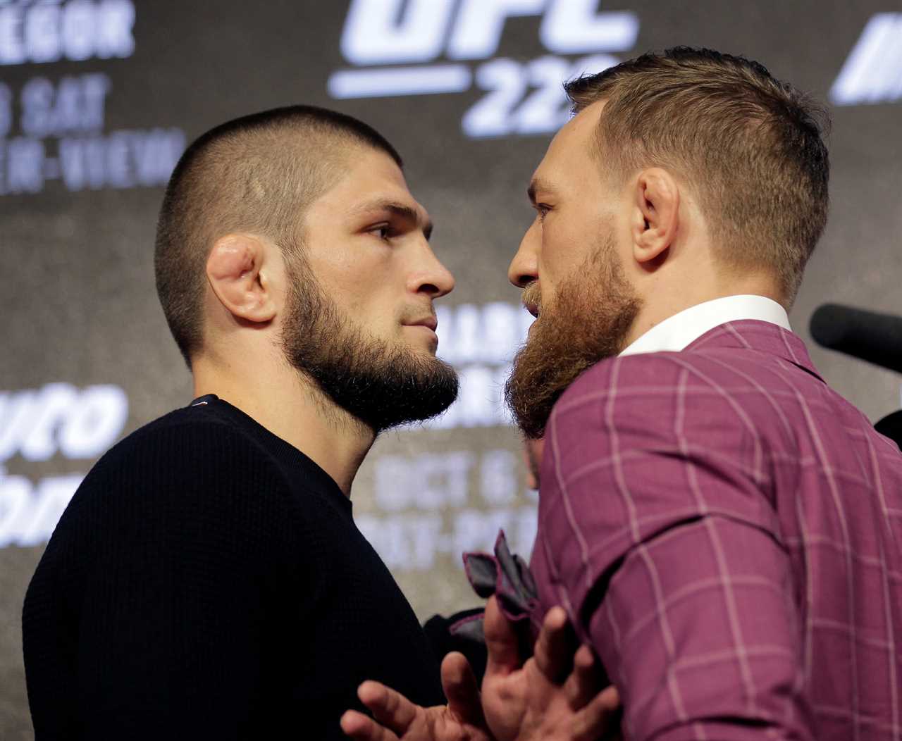 Conor McGregor trolling Khabib with Simpsons ring girl meme and boasts that UFC star is undefeated' in post-fight brawls