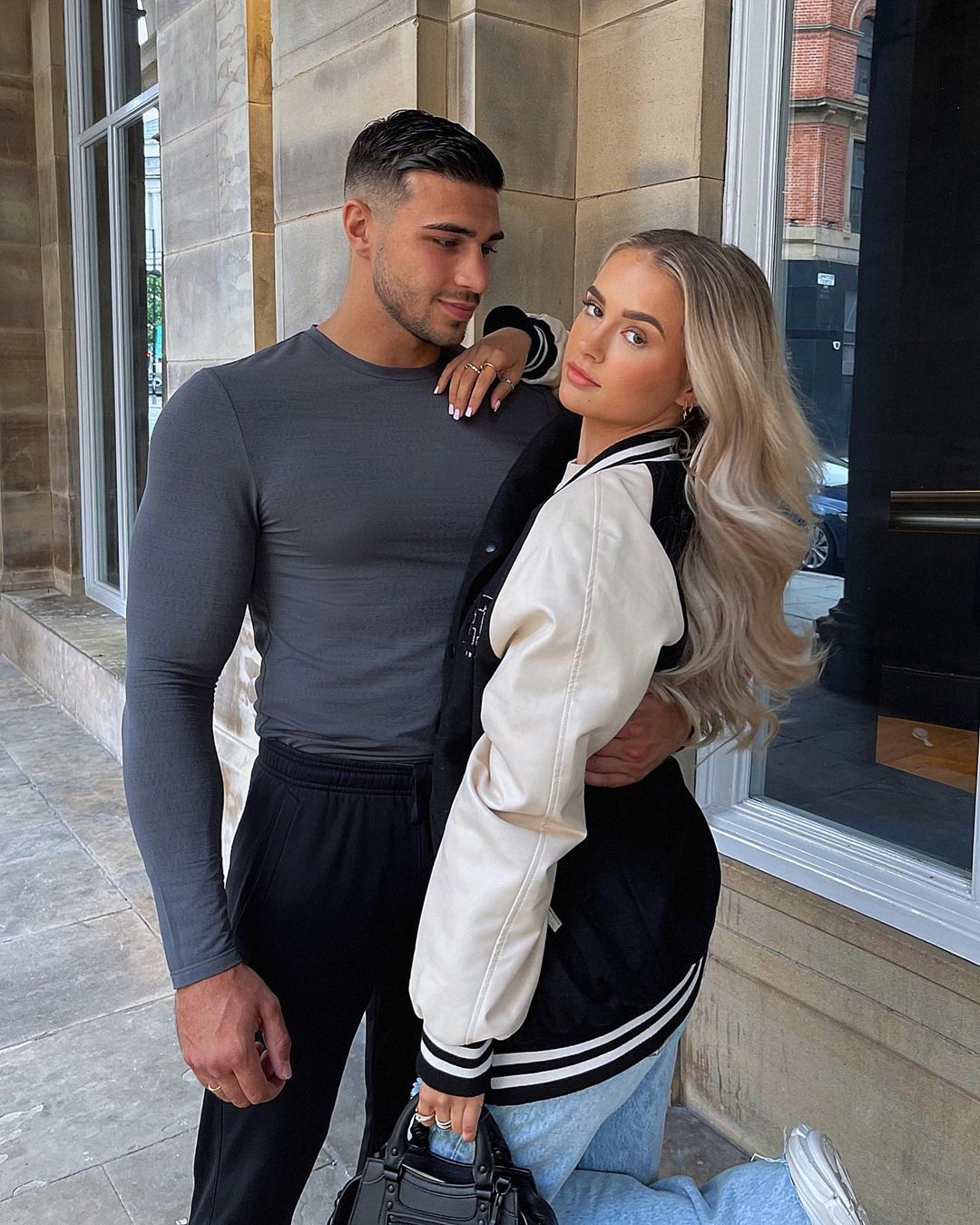 Molly-Mae Hague salutes Tommy Fury, the champion on Love Island. She dedicates Jake Paul's undercard win to her girlfriend