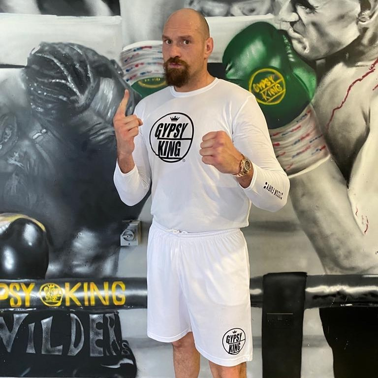 Tyson Fury is 'trying' to get an undisputed fight with Anthony Joshua scheduled for December, as he believes Wilder is 'no threat.