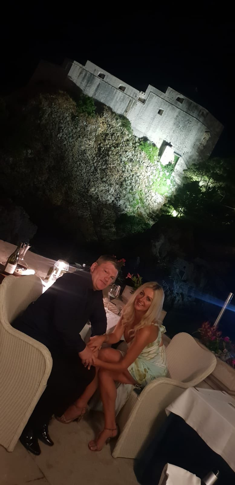 Ricky Hatton is back with his ex-girlfriend Marie Pollard, as he posts photos of him and 'the Mrs.' while on holiday