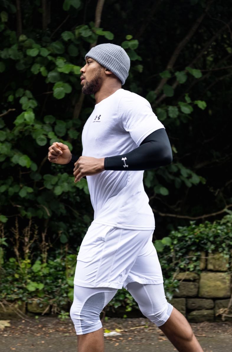 Anthony Joshua takes to the road in preparation for his heavyweight fight with Oleksandr Uzyk