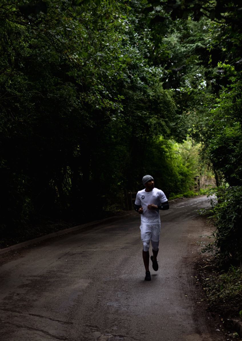 Anthony Joshua takes to the road in preparation for his heavyweight fight with Oleksandr Uzyk