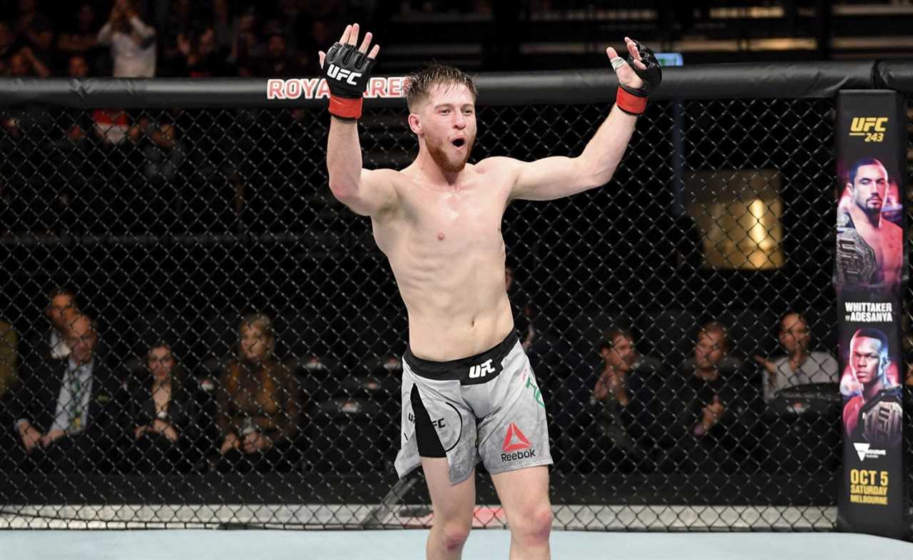 UFC Vegas 36: Jack Shore is not affected by the opposition as he tries to break into the bantamweight top-15 through a win over Sholinian