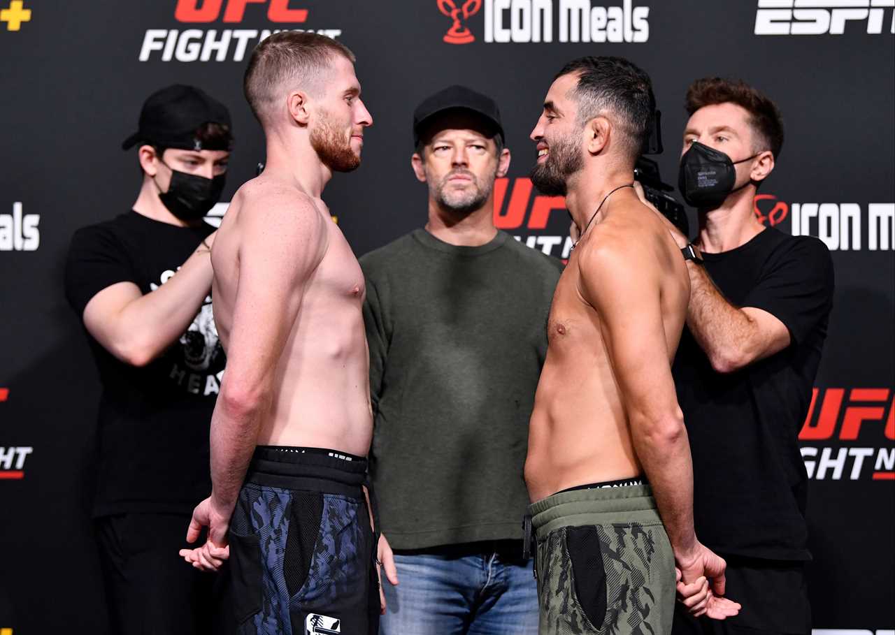 UFC Vegas 36: Jack Shore is not affected by the opposition as he tries to break into the bantamweight top-15 through a win over Sholinian