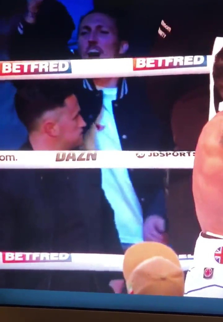 After Josh Warrington's fight ended in a frustrating draw, Luke Ayling, star of Leeds, was filmed launching an X-rated rant.