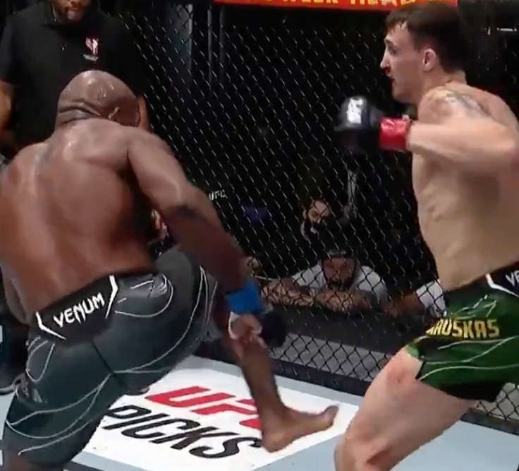 Khalil Rountree's bulls ***' oblique kick that UFC fighters want to ban after injuring Bukauskas