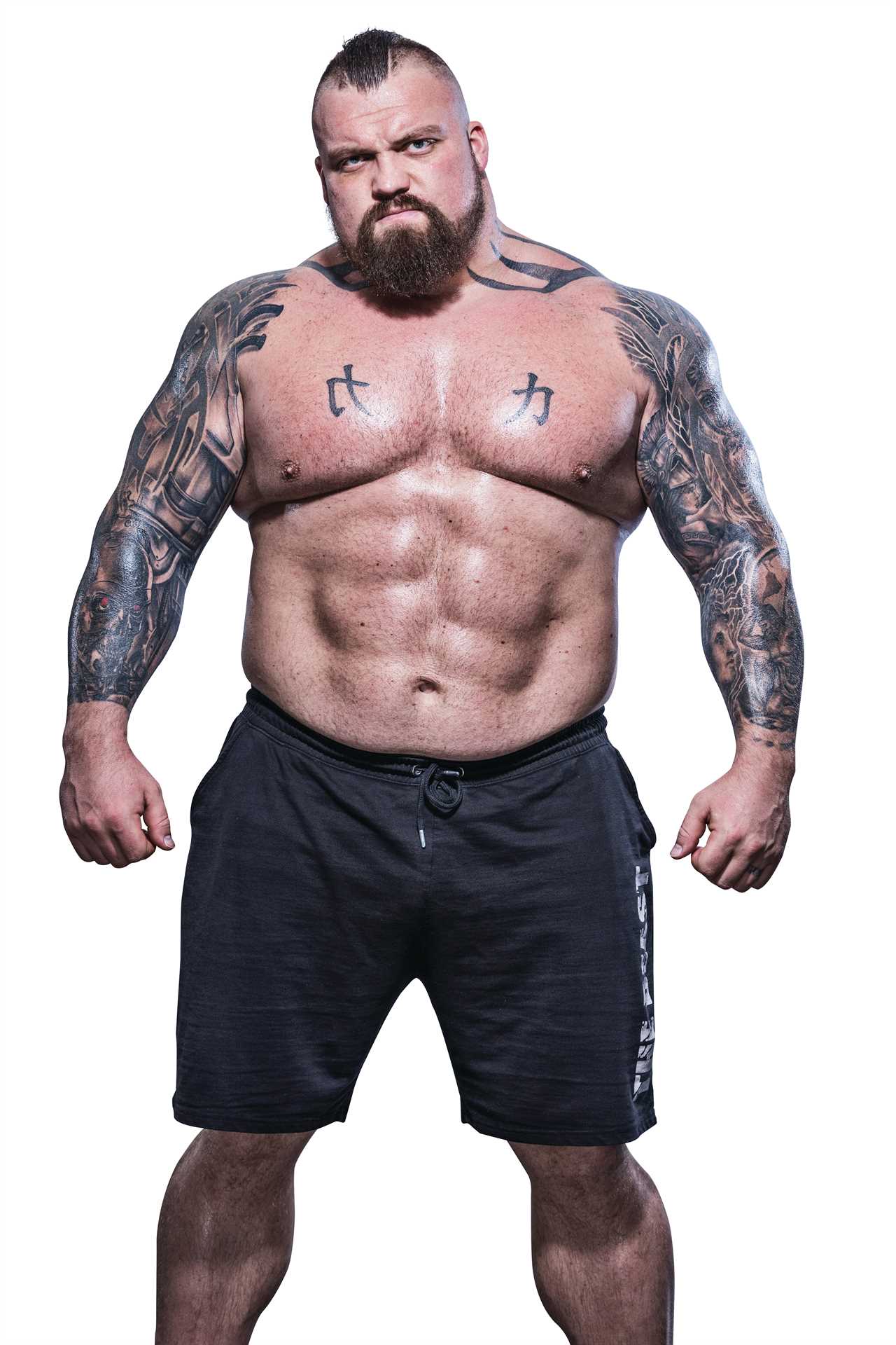 Eddie Hall shows remarkable body transformation after he loses six stone and vows that he will KO Thor Bjornsson the THIRD time.