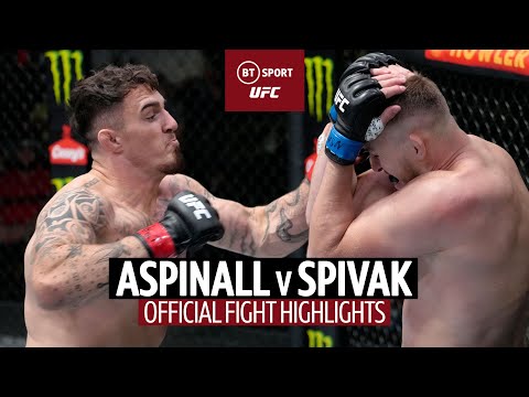 The Real Deal! Highlights of the UFC Fight: Tom Aspinall vs Sergey Spivak