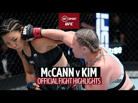What a war! Highlights of the Molly McCann vs Ji Yeon Kim UFC Fight Highlights