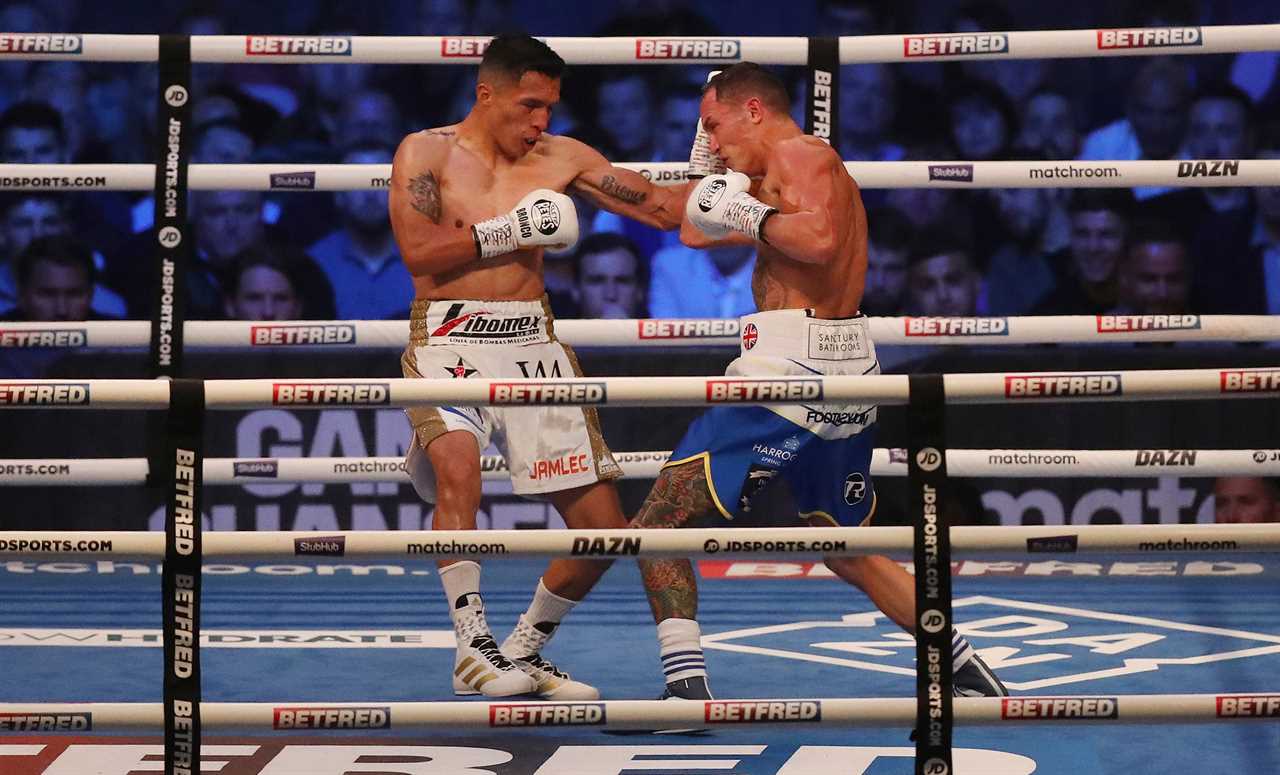 Eddie Hearn shared a disturbing snap of Mauricio Lara's horror eye-cut that led to his rematch against Josh Warrington being cancelled