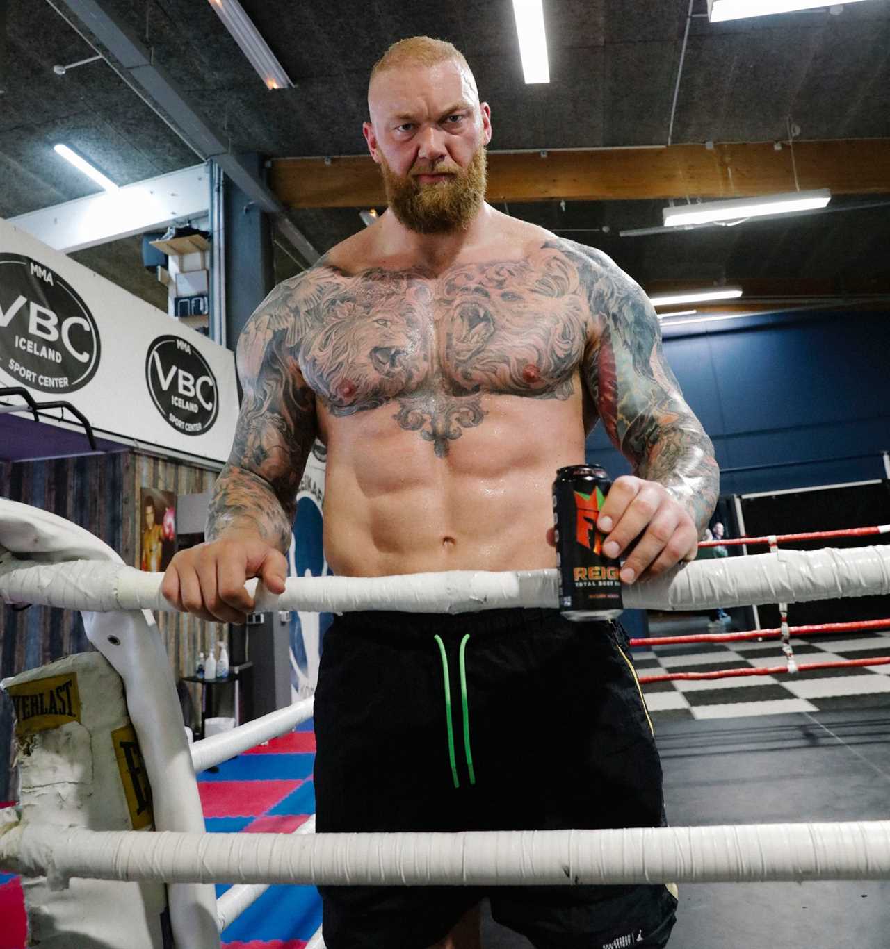 Thor 'The Mountain Bjornsson is ready for Mike Tyson fight, but admits that he was nervous about sparring and being punched in the face by Tyson.