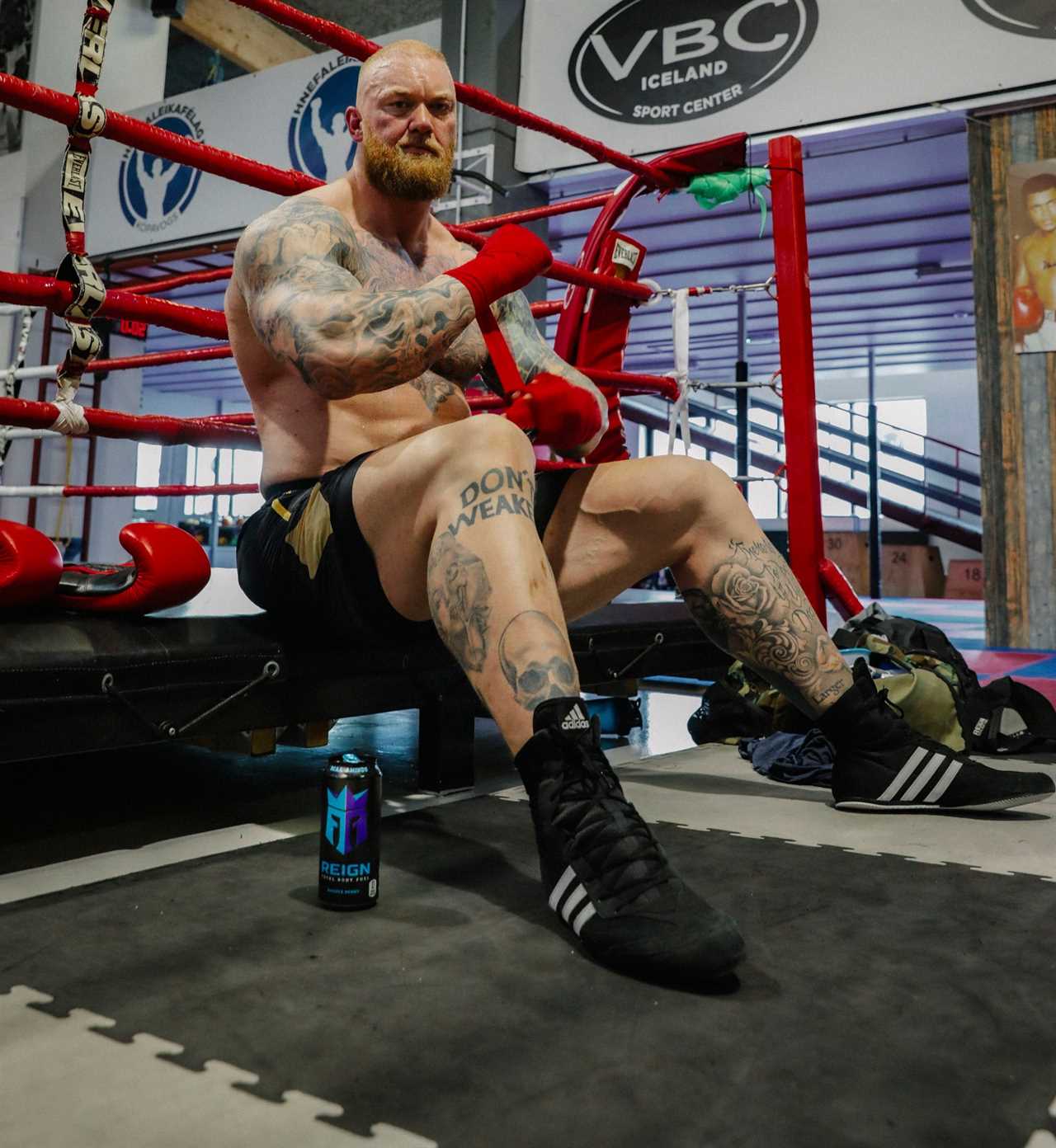 Thor 'The Mountain Bjornsson is ready for Mike Tyson fight, but admits that he was nervous about sparring and being punched in the face by Tyson.