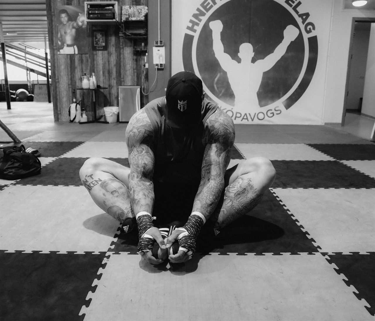 Thor 'The Mountain Bjornsson is ready for Mike Tyson fight, but admits that he was nervous about sparring and being punched in the face by Tyson.