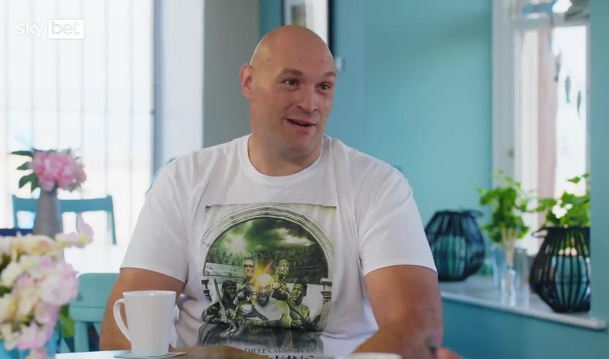 Tyson Fury labels Eddie Hearn Southern w *****', and claims that a promoter tried signing him in chat with Neville, Man Utd icon