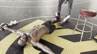 As the Tyson Fury trilogy approaches, Deontay Wilder smashed pads at Alabama training camp for 12 rounds.