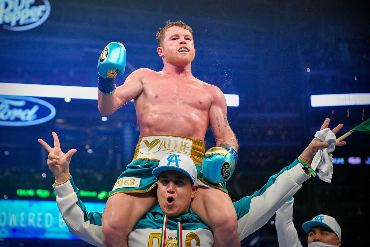 The top ten P4P fighters in boxing across all weight divisions are revealed, with Canelo and Anthony Joshua fighting it out