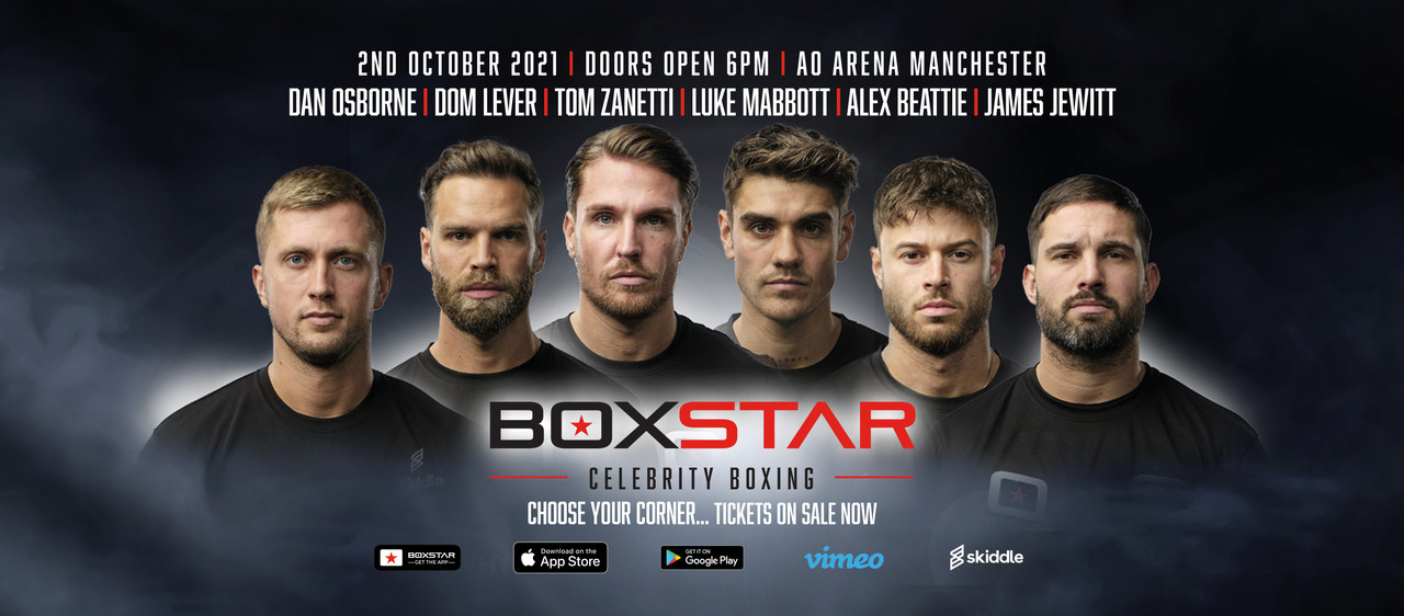 Love Island's stars, Clayton Blackmore from Man Utd and Bez will all be fighting in the 'biggest celebrity bout in the UK'