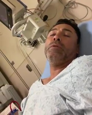 Oscar De La Hoya, Covid-hit boxing icon, says he's 'cannot wait to get back into the ring' after a hospital scare