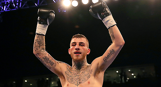 Sam Eggington warns BilelJkitou that his Abel Xavier-inspired blonde hair is not going to cut it in the headline fight