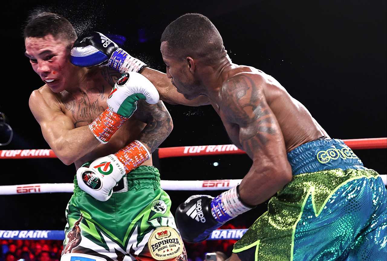 Oscar Valdez defends the world title by beating Robson Conceicao, but punch stats reveal that he was outboxed