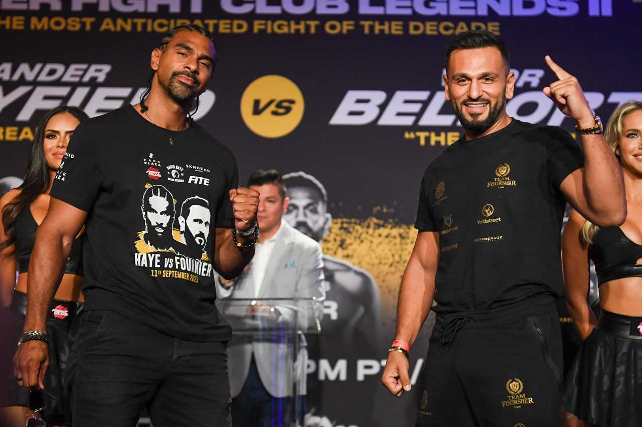 David Haye vs Joe Fournier: Ring walk time TONIGHT: When is Hayemaker going to be back in the ring?