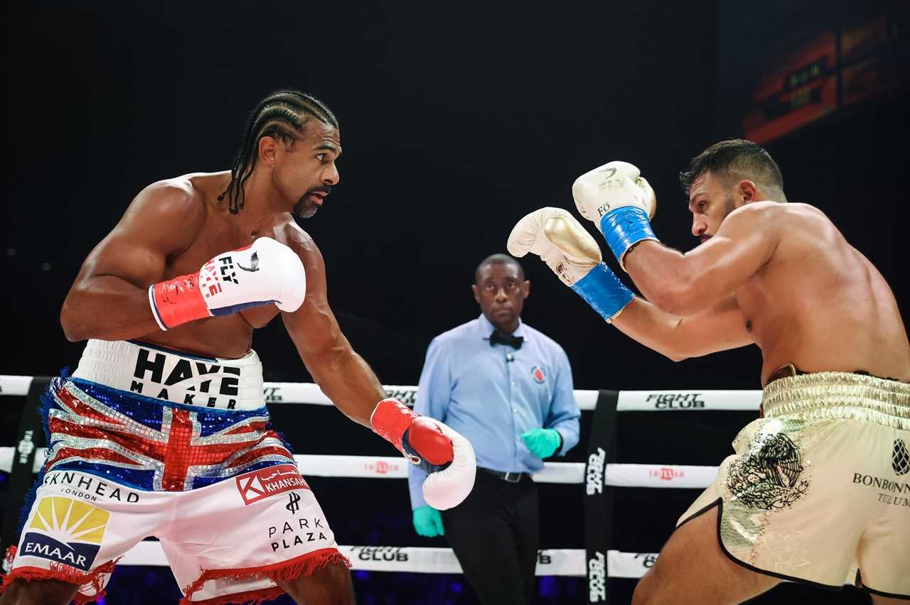 David Haye, 40 wins comeback fight. Haye calls Tyson Fury the 'big fat doesser' and says he's Gypsy King's kryptonite.