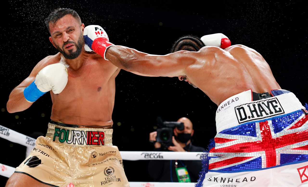 Tyson Fury promoter Frank Warren admits David Haye fight would be ‘huge’ – Anthony Joshua is ‘only fight we want to see’