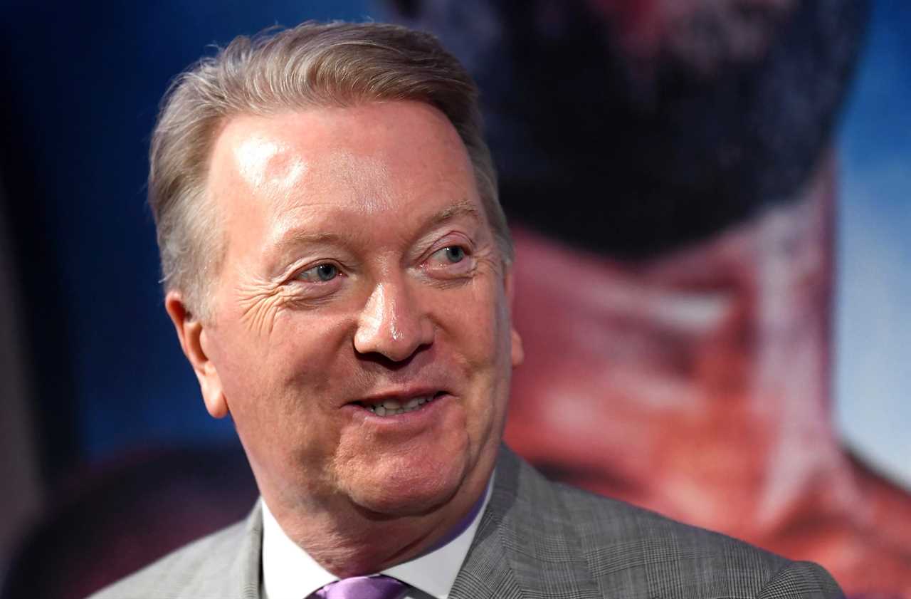 Tyson Fury promoter Frank Warren admits David Haye fight would be ‘huge’ – Anthony Joshua is ‘only fight we want to see’
