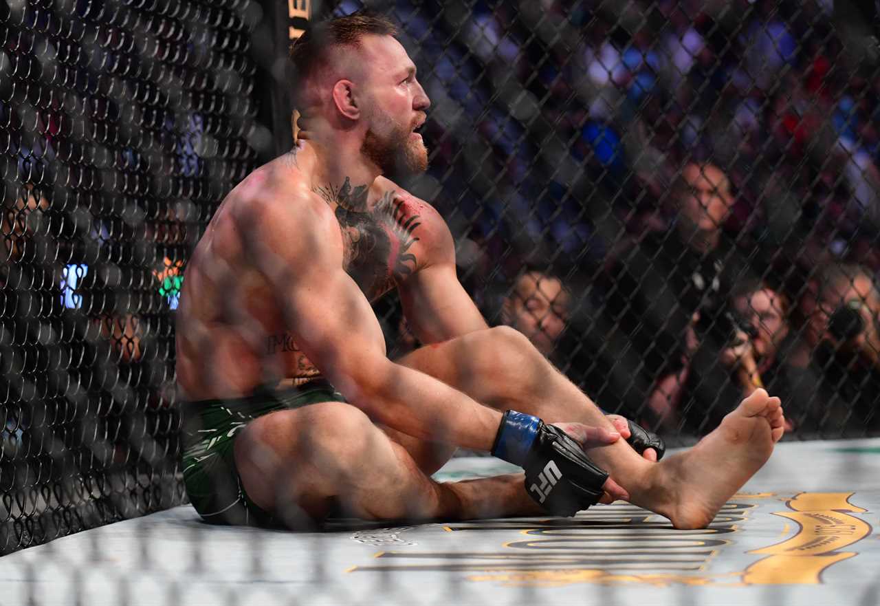 UFC star Conor McGregor said he felt like he could kick right now as he continues to recover from a horrific leg injury.