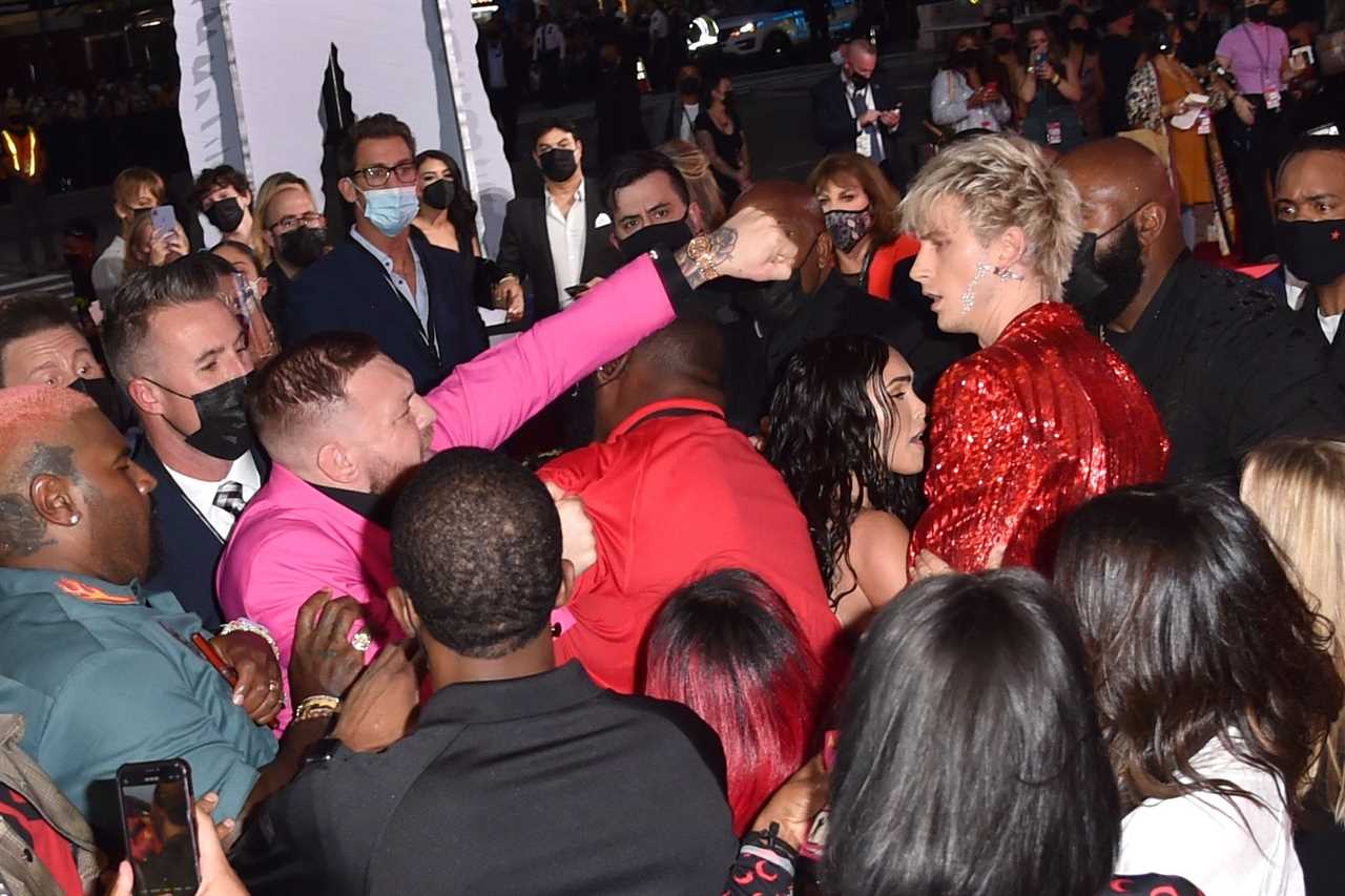 UFC chief Dana White spoke to Conor McGregor, Machine Gun Kelly about their explosive MTV VMAs bust up