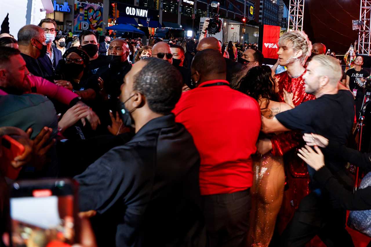 UFC chief Dana White spoke to Conor McGregor, Machine Gun Kelly about their explosive MTV VMAs bust up