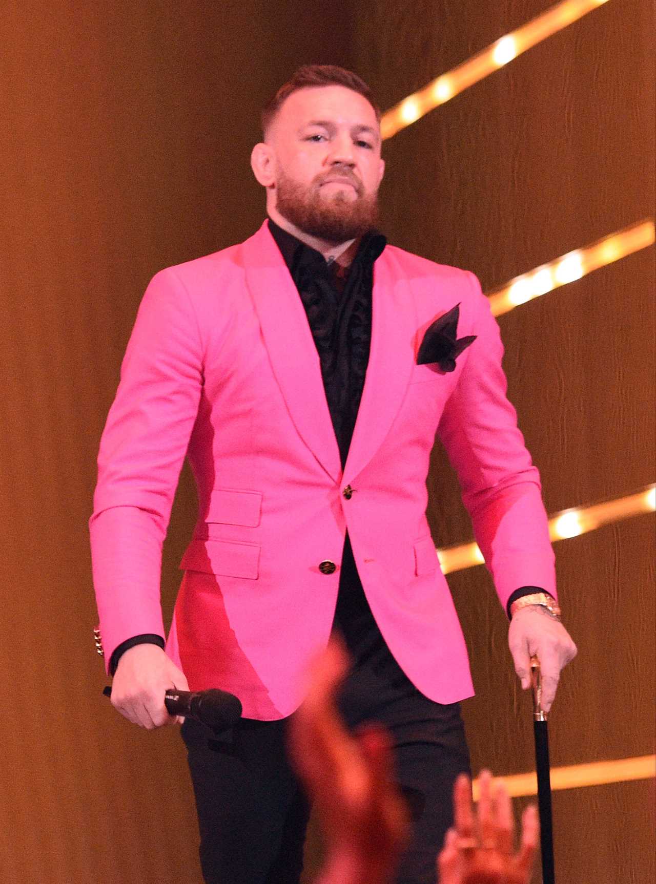Conor McGregor admits he was 'upset' after his horror leg injury, but he vows to not let the injury stop him from returning to UFC.