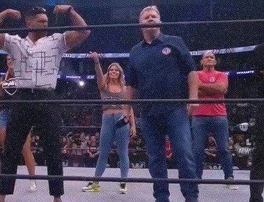 Paige VanZant's first appearance on Dynamite with WWE's rivals AEW as fans call for her to face Thunder Rosa