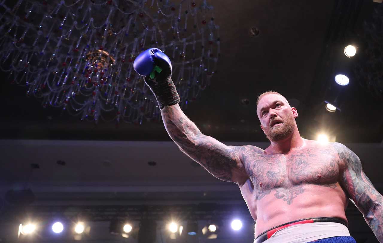 Game of Thrones star Hafthor Bor Bjornsson is open to fighting Mike Tyson or Tyson Fury in preparation for this weekend's fight