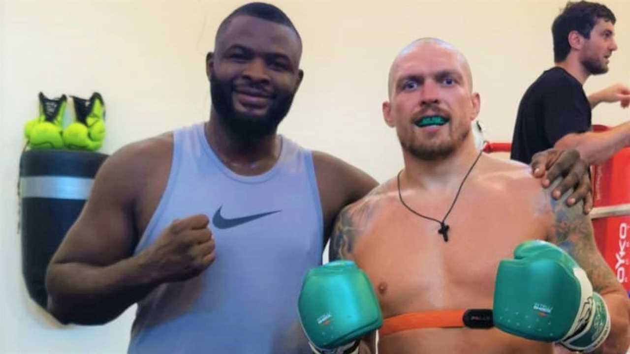 After experiencing Brit's explosive power, a boxer who sparred with both Anthony Joshua as well as Oleksandr Usyk is now afraid for Ukrainian.