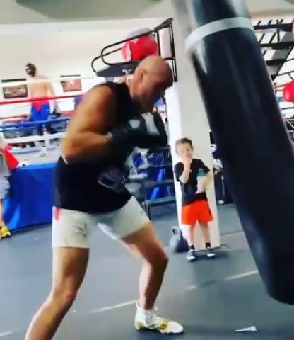 Tyson Fury will begin final preparation for Deontay Wester in Las Vegas Monday, after killing sparring partners in training
