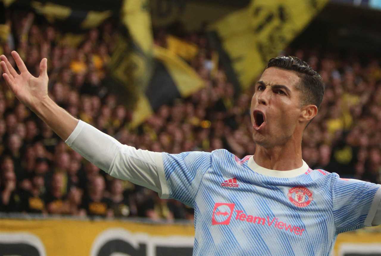 Ronaldo is now starring at Man Utd