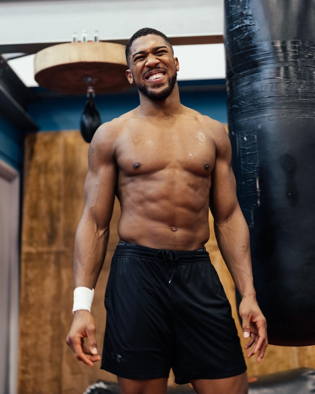 Anthony Joshua, aka 'Tired', bought a three-bedroom Sheffield home to train with Rob McCracken for Oleksandr Uzyk.