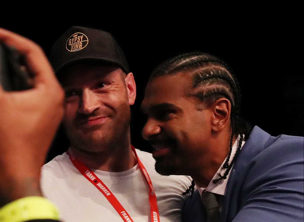 David Haye was told to behave himself after Tyson Fury's shock call-out. Hatton said that fight cannot be allowed.