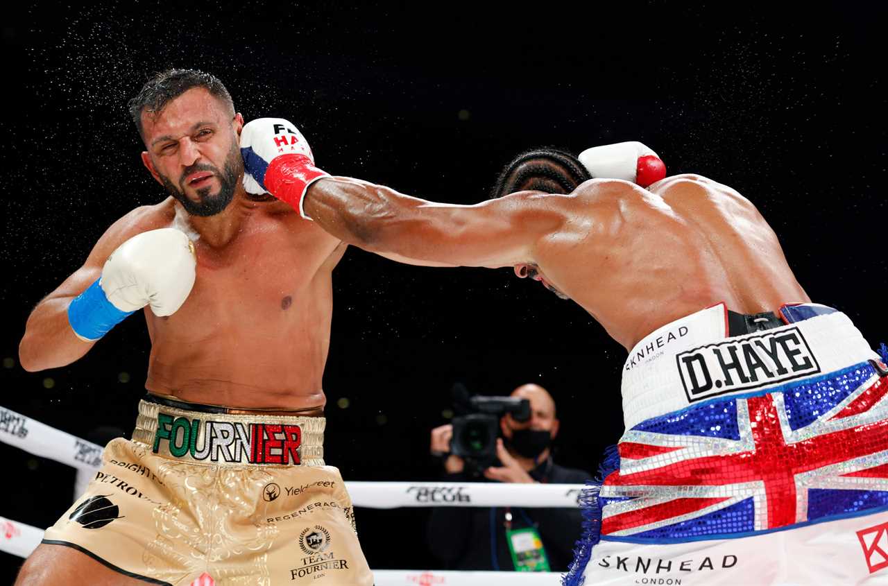 David Haye was told to behave himself after Tyson Fury's shock call-out. Hatton said that fight cannot be allowed.