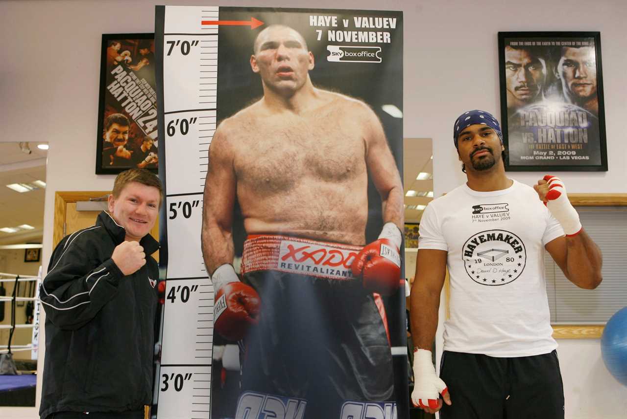 David Haye was told to behave himself after Tyson Fury's shock call-out. Hatton said that fight cannot be allowed.