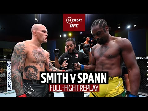 Ryan Spann Lionheart roars against Anthony Smith UFC Fight Replay