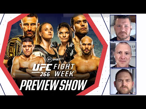 Fight Week: UFC 266 Preview  Volkanovski v Ortega, Shevchenko v Murphy, Diaz v Lawler