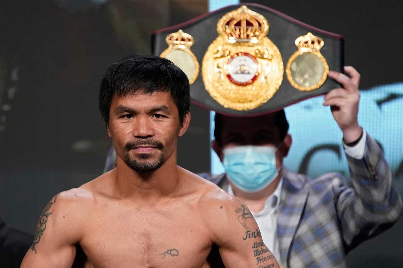 Manny Pacquiao, a boxing legend, announces that he will run for president of the Philippines next year in elections